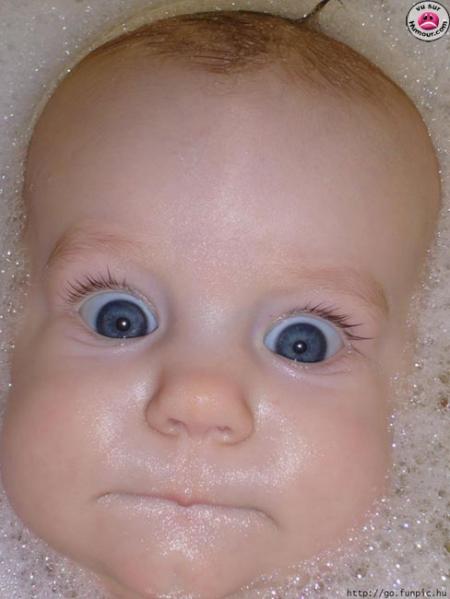 je suis bien dans mon bain !! 
