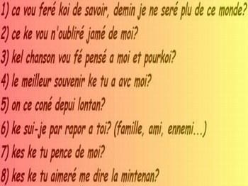 Alors vous dites koi ? 